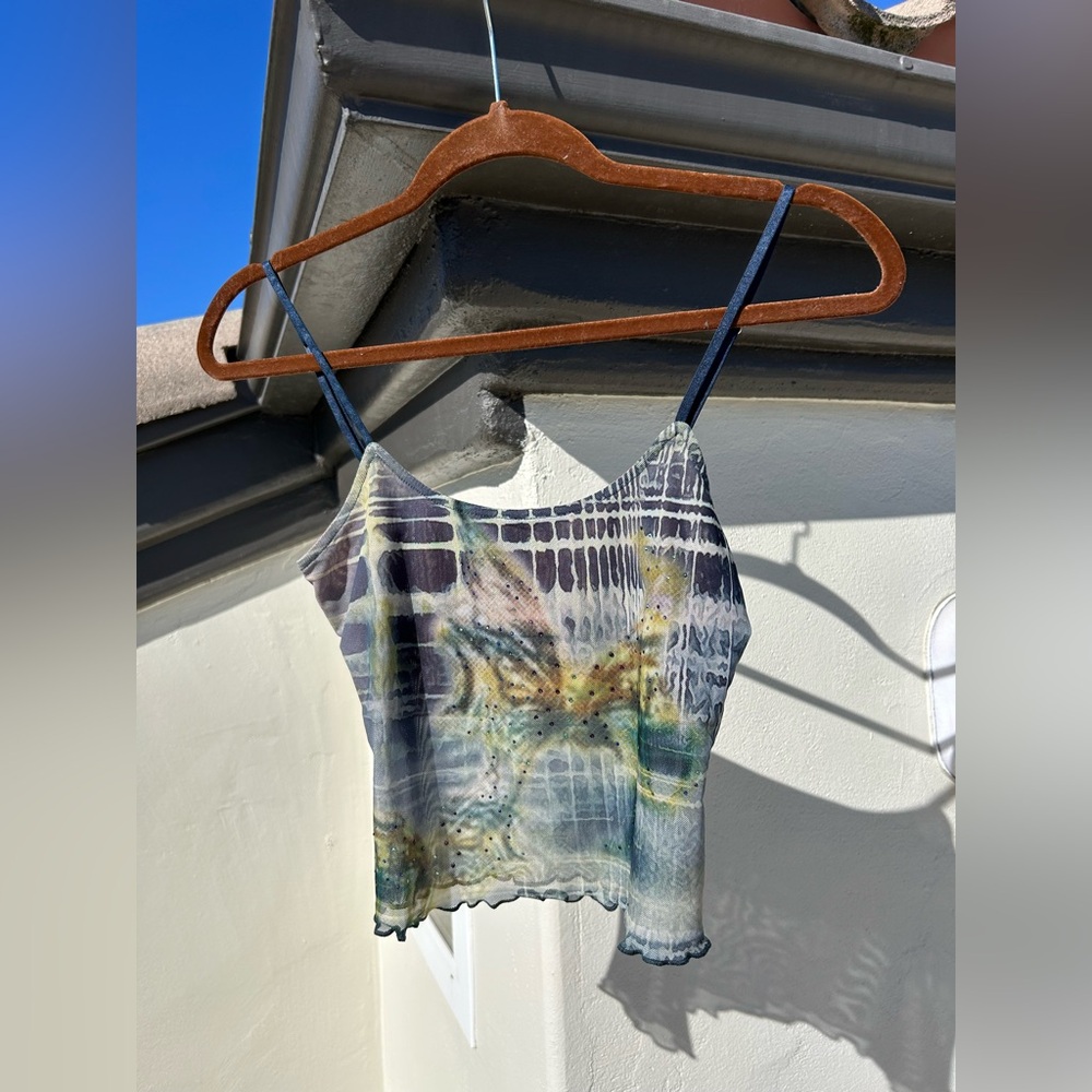 IAMGIA mesh y2k top